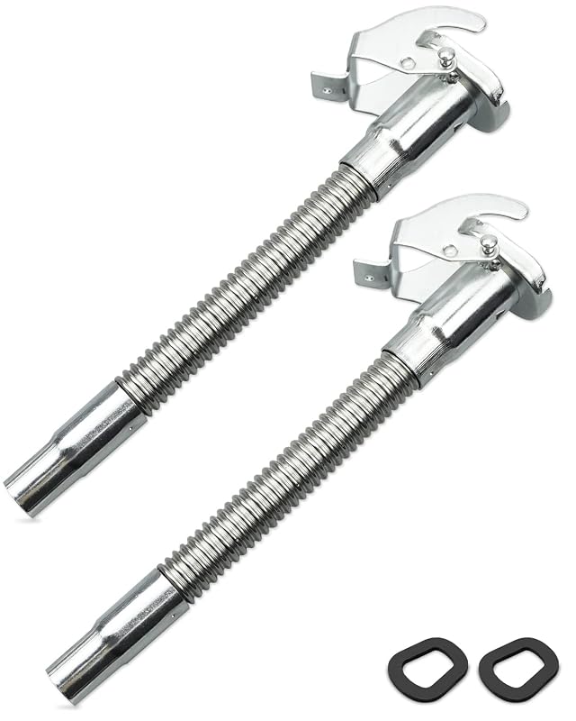 Bico Flexível de Bico Longo para Galão de Combustível NATO Wavian ou VALPRO YUANTUO, Kit com 2