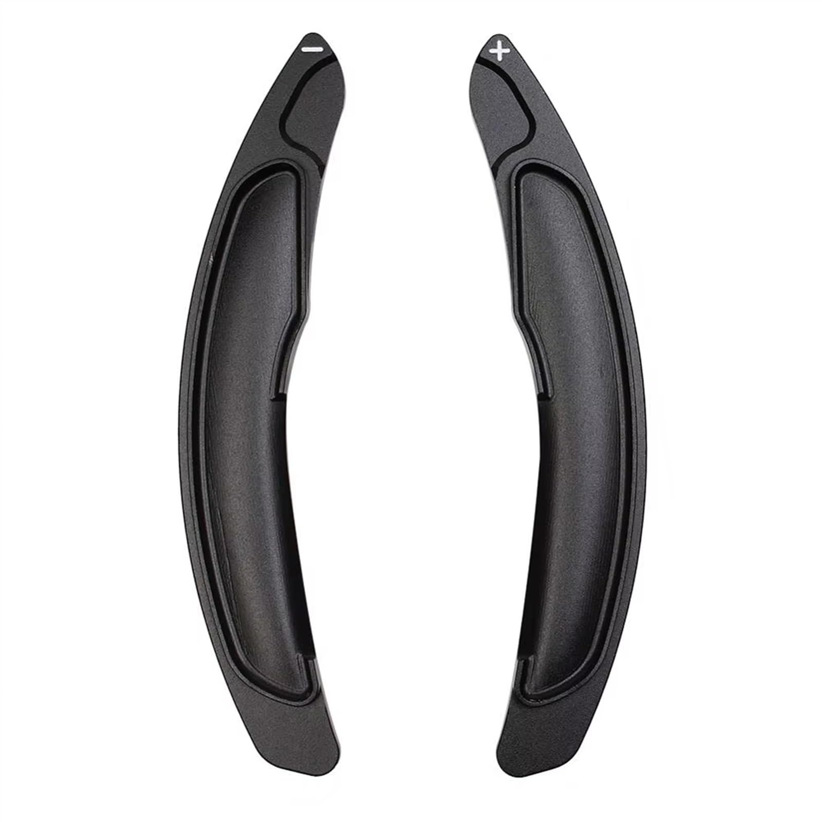 Lvdlrajj Black Gear Shift Paddles Compatible With Mitsubishi For Lancer For Outlander For Eclipse For Cross Car Steering Wheel Shift Paddle Extend Direct Gear Paddle Extension(Black)