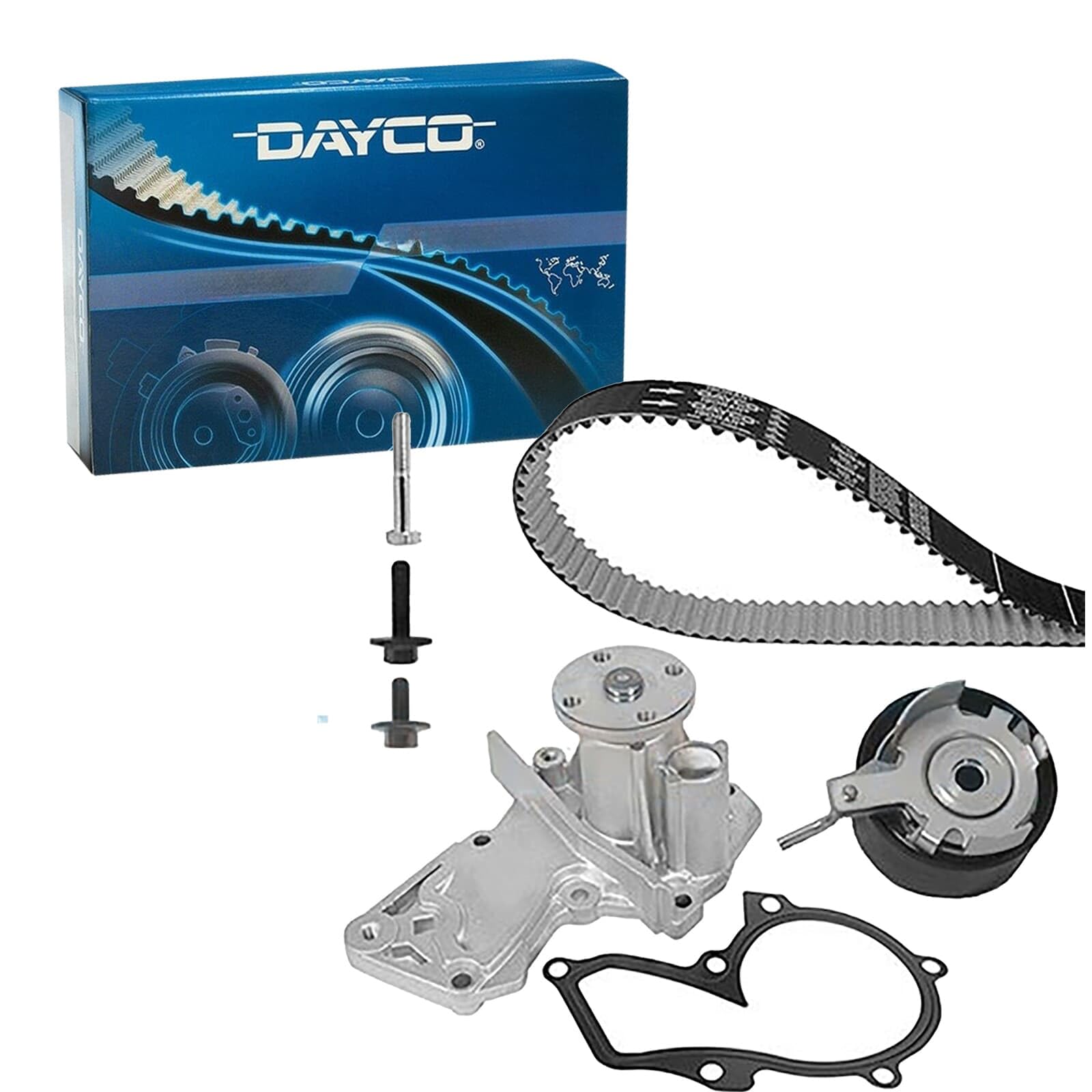 DAYCO KTBWP7640 KIT DISTRIBUZIONE CON POMPA ACQUA FO.CMAX II (Cinghia HT