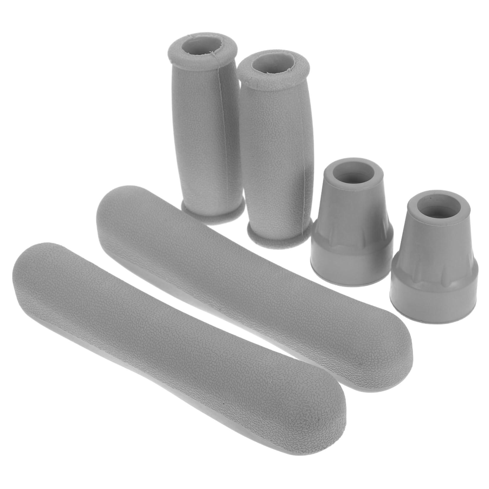FOMIYES 6 Pack Underarm Crutch Accessories Arm Pads for Crutches Walker Pads Handle Cushion Grip Handle Non- Universal Fit
