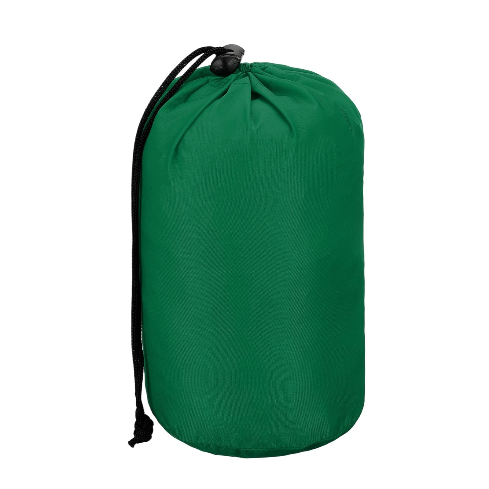 sourcing map 5.1x8.1x9.8 Stuff Sack, Nylon Water Resistant Portable Drawstring Dust Flap Bags Stuff Sack Ultralight Dry Bag for Camping Hiking Backpacking Traveling, Dark Green