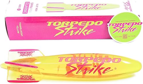 Miniatura 5 de SpinFin - Cohete torpedo de piscina grande de 10.25 pulgadas, gira y se desliza hasta 30 pies como fútbol submarino para juegos de pases bajo el