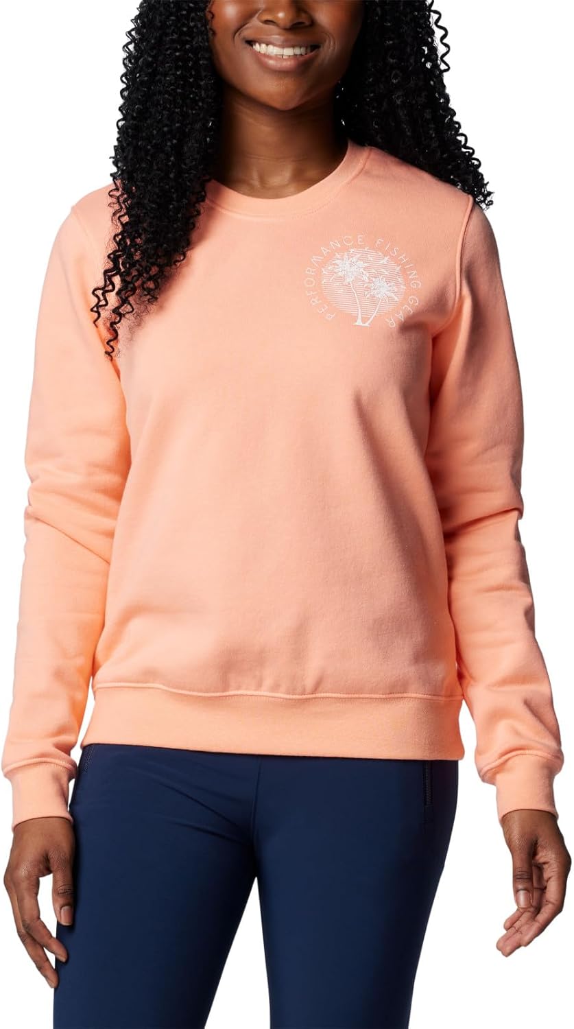 Columbia Women's Pfg Graphic Sweatshirt Crew