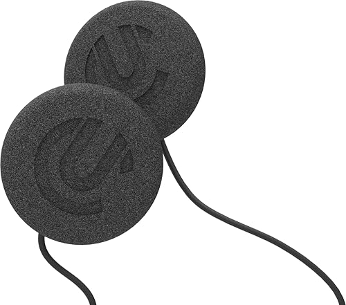 Digital HDX - Juego de altavoces para casco de 1.850 in de diámetro, conector de 0.138 in