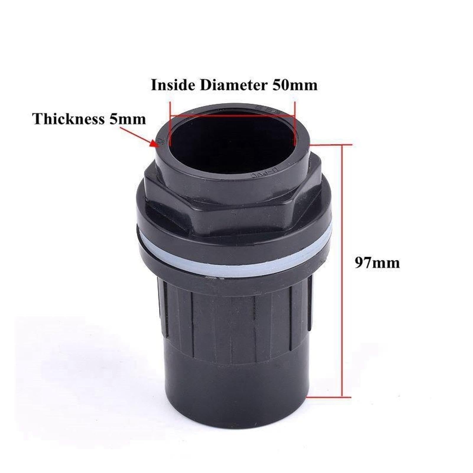 1-5 pièces Adaptateur drainage tuyau épais