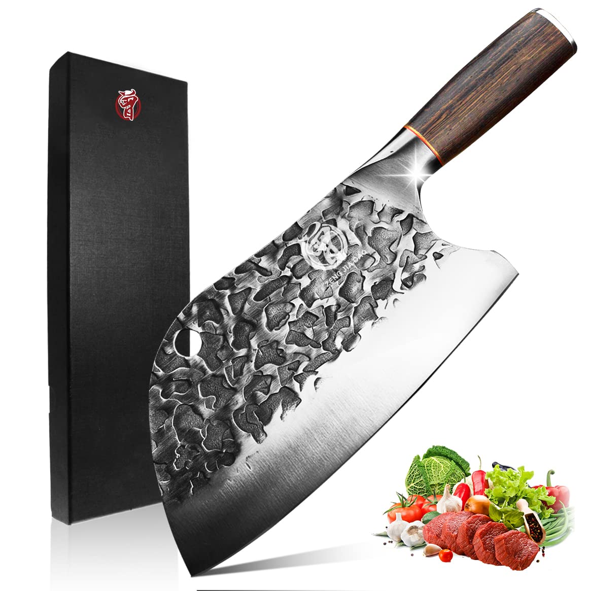 Buy Serbian Chefs Knife Meat Cleaver Butcher Knife Chinese