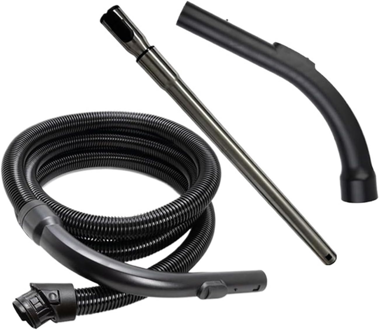 掃除機アクセサリー 3.5 メートル延長ホース、伸縮ロッドと湾曲ハンドル付き、Compatible For C1 C2 C3 C4.