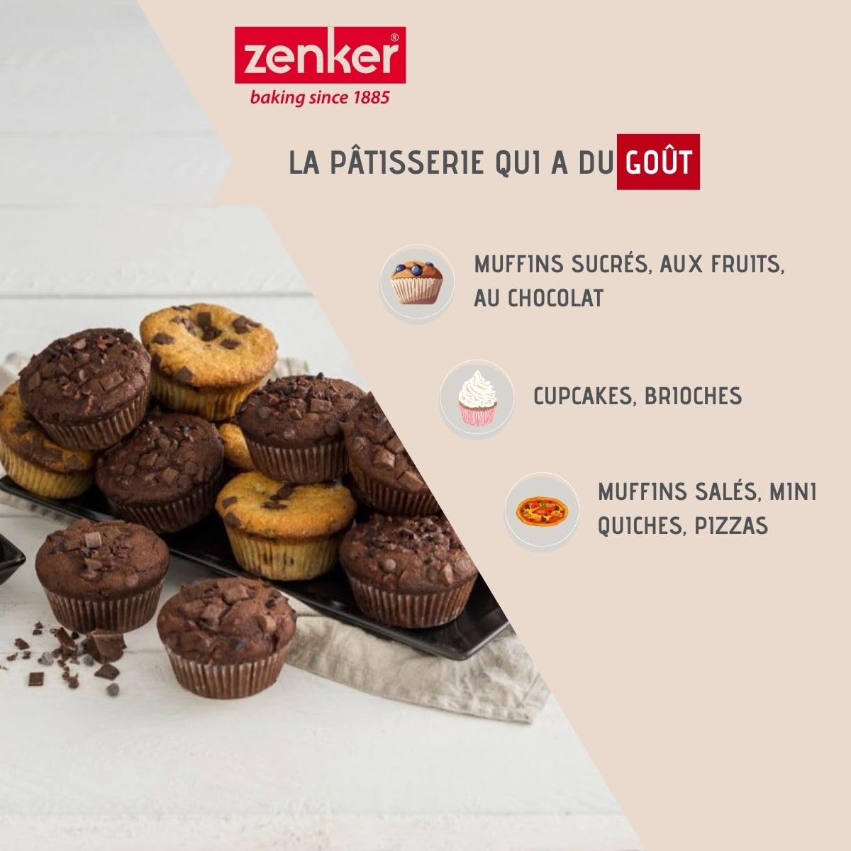 Zenker Muffin Pan, 12-Ct