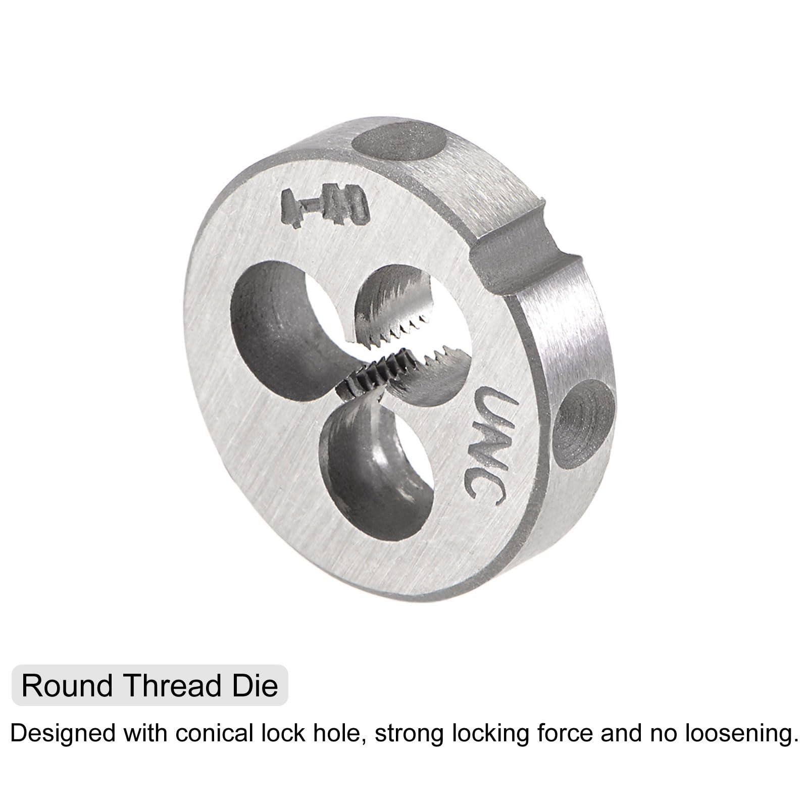 Kit Maschi E Filiera 1/2-28 UNEF - Per Filettatura E Riparazione Viti E Bulloni - Foto 4