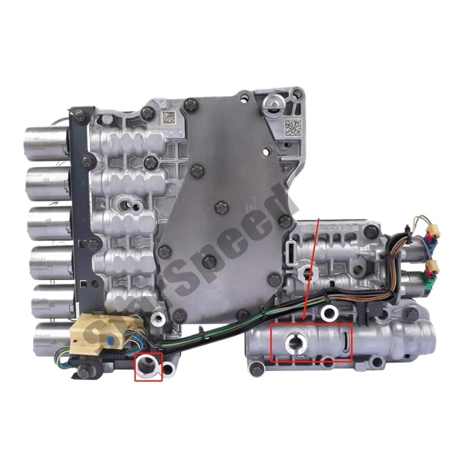 Qopiuytre Mechanical Shift Transmission Valve Body 10R80 Automatic Transmission Valve Body Fit For Ford F150 Fit For Mustang Gt Fit For Lincoln Navigator Roadrunner Valve Body Assembly(Mechanical Shift)