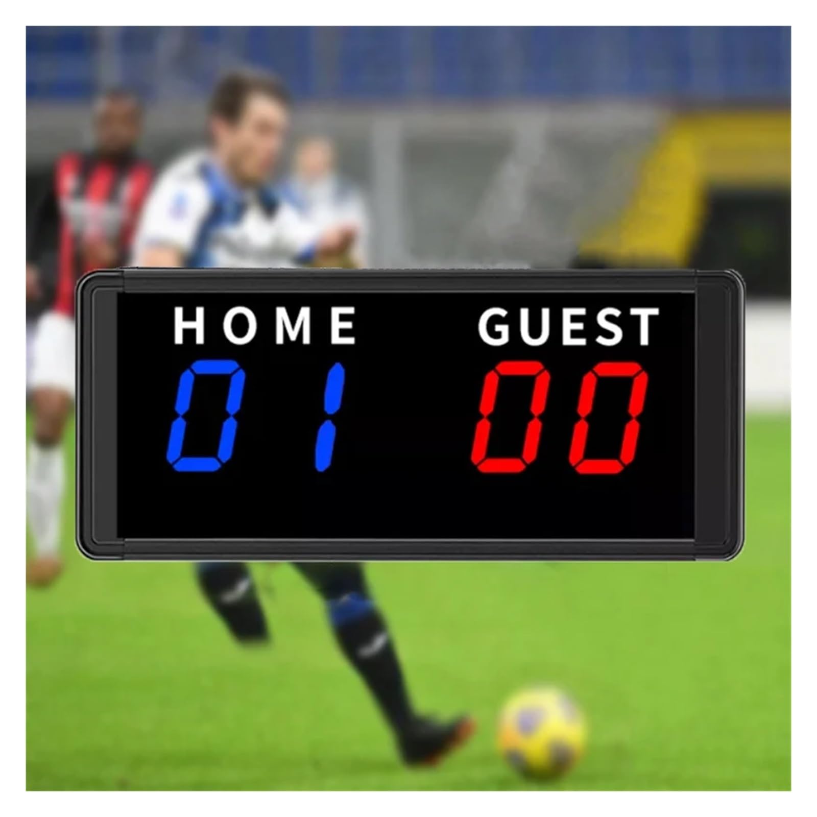 Temporizzatore digitale, Tabellone segnapunti elettronico sportivo in lega di alluminio, tavolo multi-sport, timer for il conto alla rovescia for interni, 1,8 ", 4 cifre