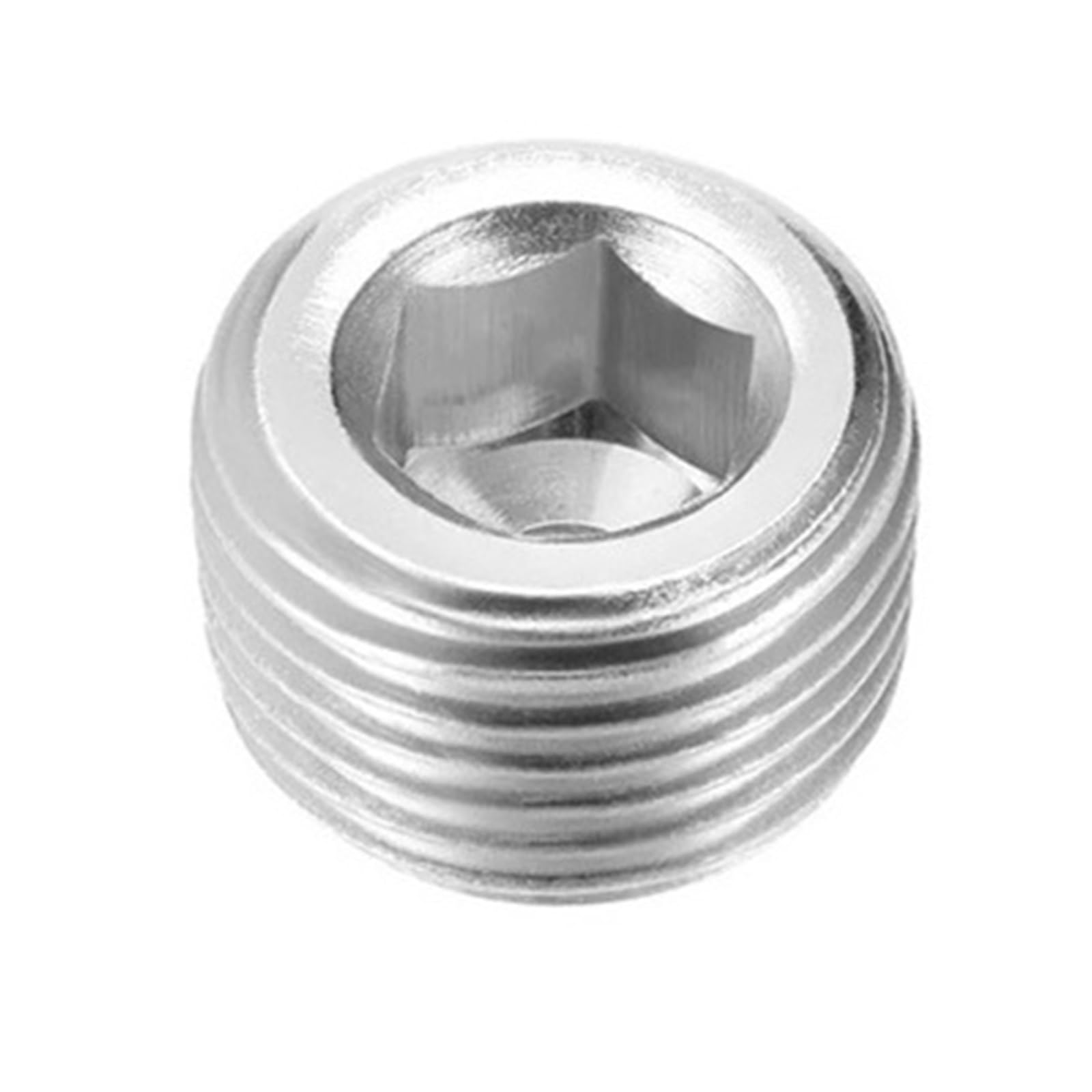 Epaknhgd Men's Npt 10Pcs Thread Hex Socket Allen Pipe Plug
