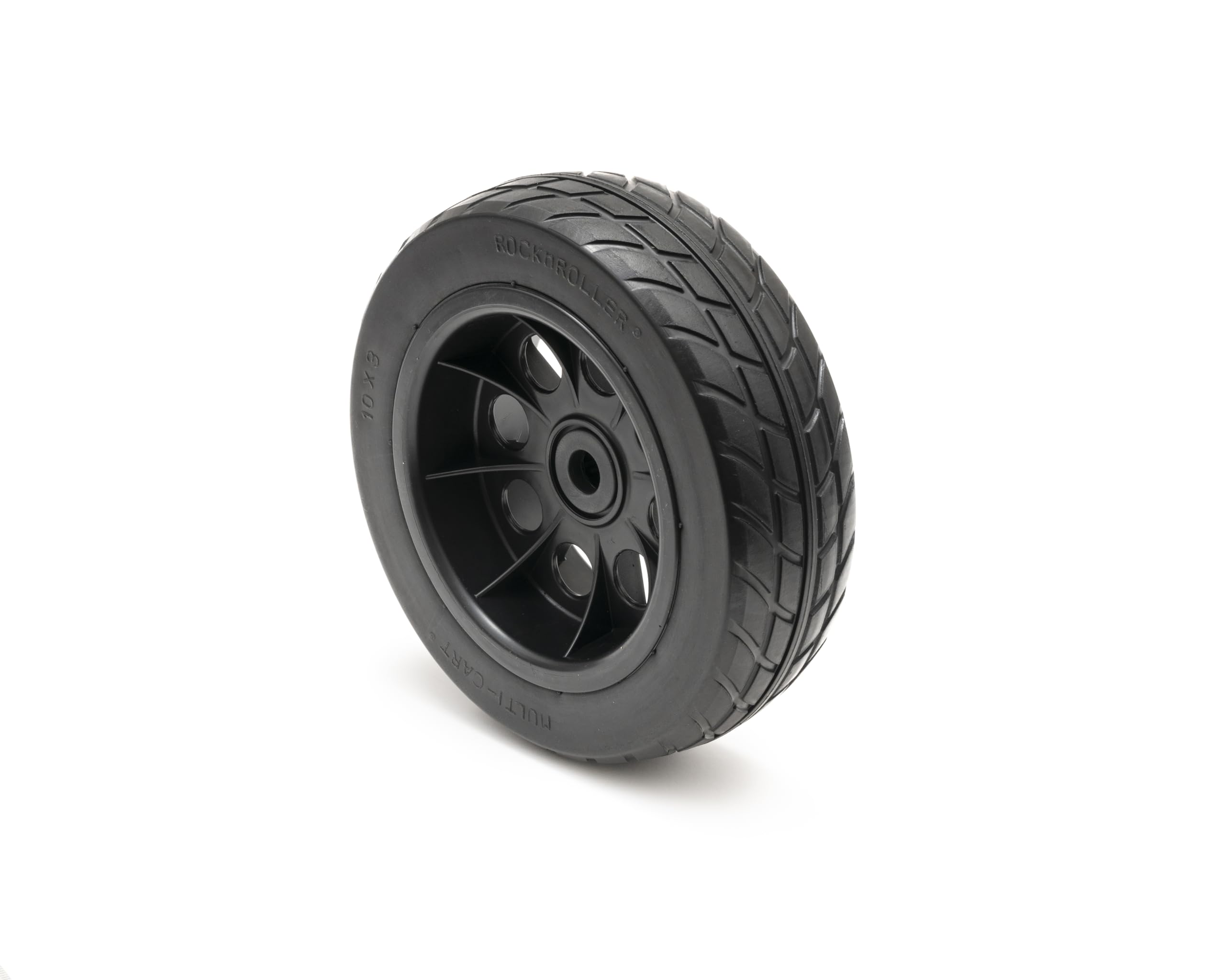 Rock N Roller - RWHLO10X3BK - 10X3 r-Trac Offset Whl BLK - (per R10, R12)