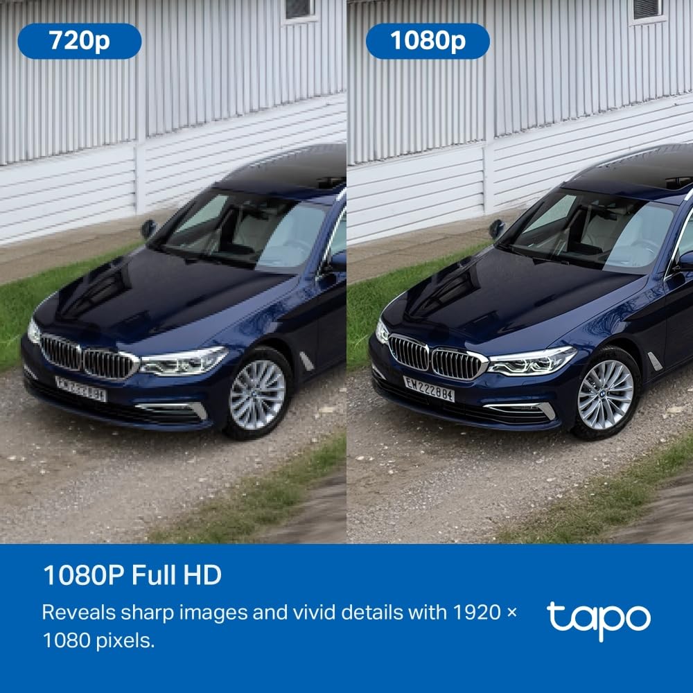 Tapo Cámara de Seguridad C501GW Pan/Tilt 4G LTE para Exteriores, no Necesita WiFi, 1080P Full HD, Seguimiento de Movimiento de 360°, sin Tarifa mensual, detección de IA, visión Nocturna a Color