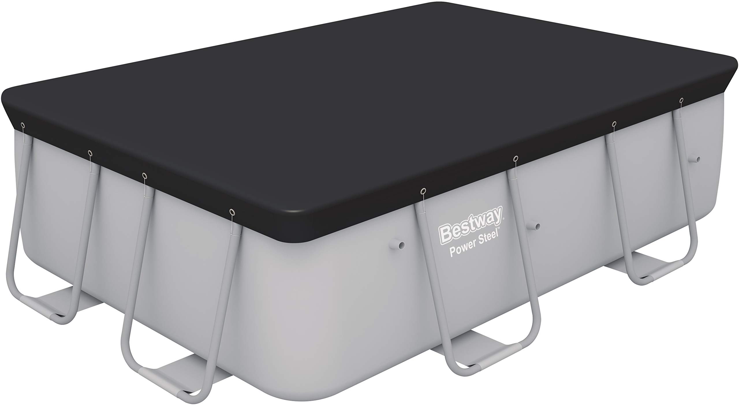 Bestway Flowclear PVC Tarpaulin, Grey, for Power Steel Pool