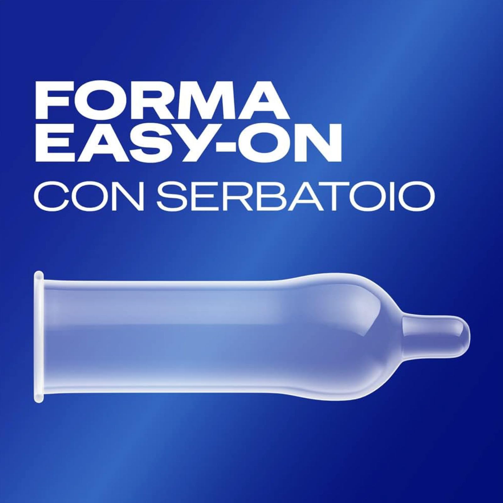 Durex Settebello Classico Preservativi Uomo in Lattice di Gomma Naturale Trasparenti Extra Lubrificati Forma Easy-On con Serbatoio Vestibilità Aderente Spessore Medio - 12 Confezioni da 6 Profilattici