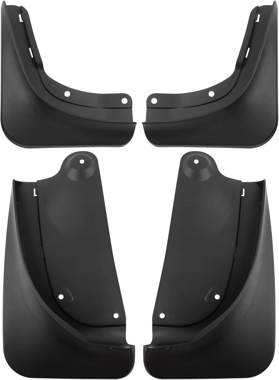 BOXI 2024 Upgraded Mud Flaps Splash Guards fit for Tesla Model Y 2020-2024 Vehicle Sediment Protection No Drilling No Tape Mudflaps Tire Protector Mudflaps (Set of 4)