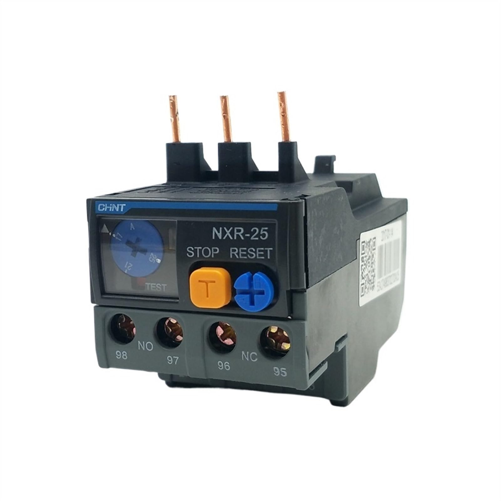 FBPQRCONS Relay NXR-25 0.16~25A Thermal Overload Relay for NXC Series AC Contactor(0.25-0.4A)
