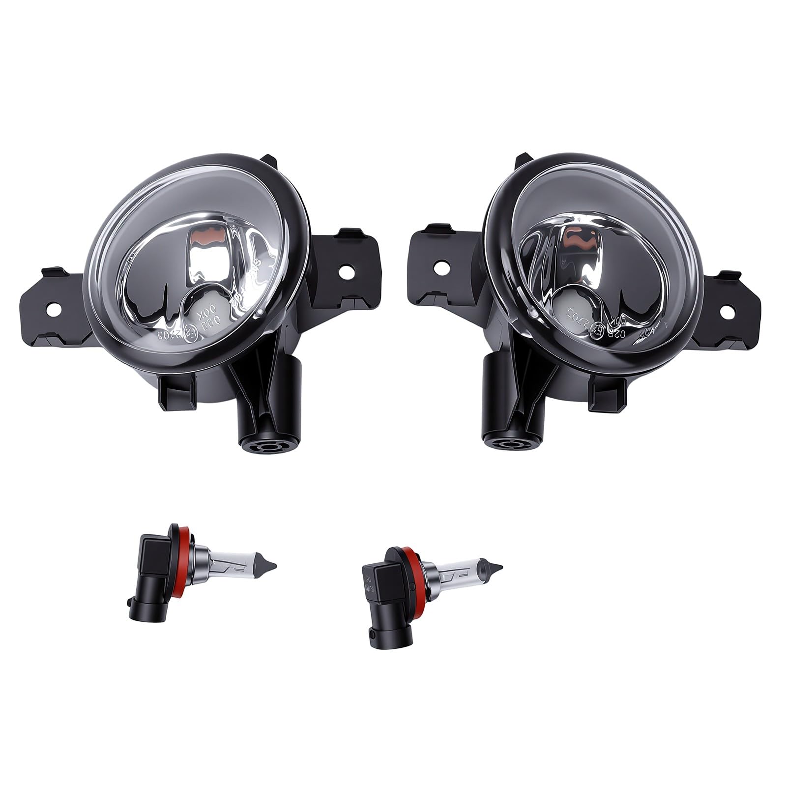 KIMISS Ensemble de Phares Antibrouillard Avant Transparents, OEM