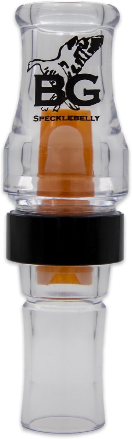 BGC Specklebelly Goose Call - Poly - Clear