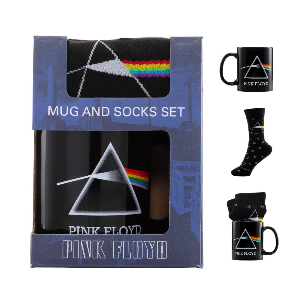 Mug and Sock Set - Pink Floyd Dark Side Of The Moon - Gift Set