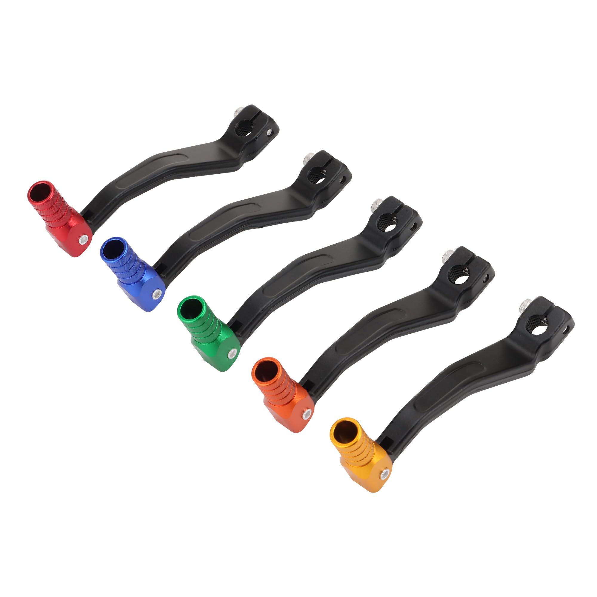 GOOFIT Rouge Levier de changement de pied pliable en alliage d'aluminium à remplacer pour CRF300L CRF250L Rally CRF 300L L 250M TRANSALP 600 650 XL650V XL600V