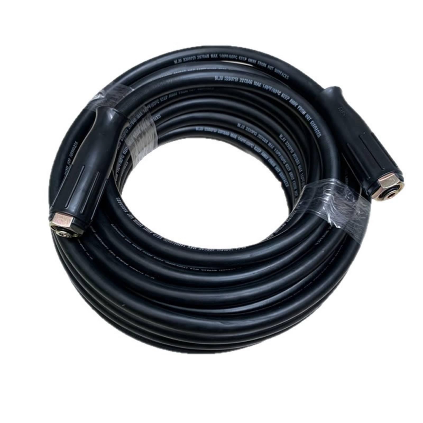 MagiDeal Tubo Alta Pressione Tubo Lavaggio Tubo Idropulitrice Tubi Rinforzati Accessorio Pulizia in PVC con Fibre Intrecciate Doppio Strato Raccordi Resistenti, size to 3
