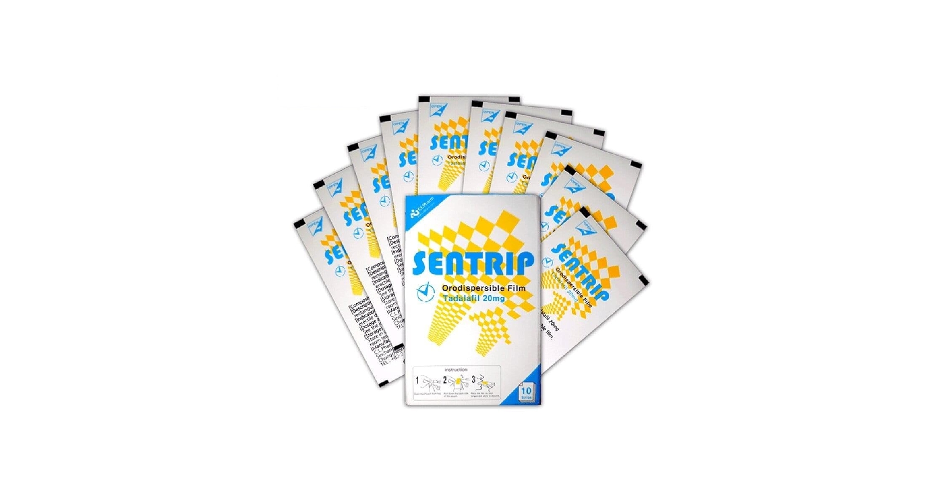 Sentrip Oral Strips (Pack of 10 Single Strips) : Buy Online at Best Price in KSA - Souq is now Amazon.sa: Health