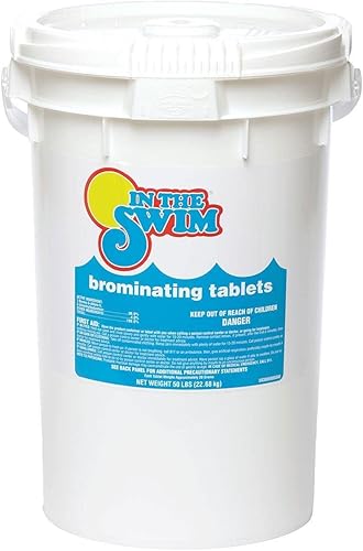 In The Swim Tabletas de bromo para spa jacuzzis o piscinas - Tabletas de bromación de 1 pulgada - 50 libras