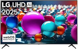 LG 55 Inch 139 Screen 4K Smart AI Magic Controller HDR10+ WebOS25 UHD TV Black, 55UA85006LA