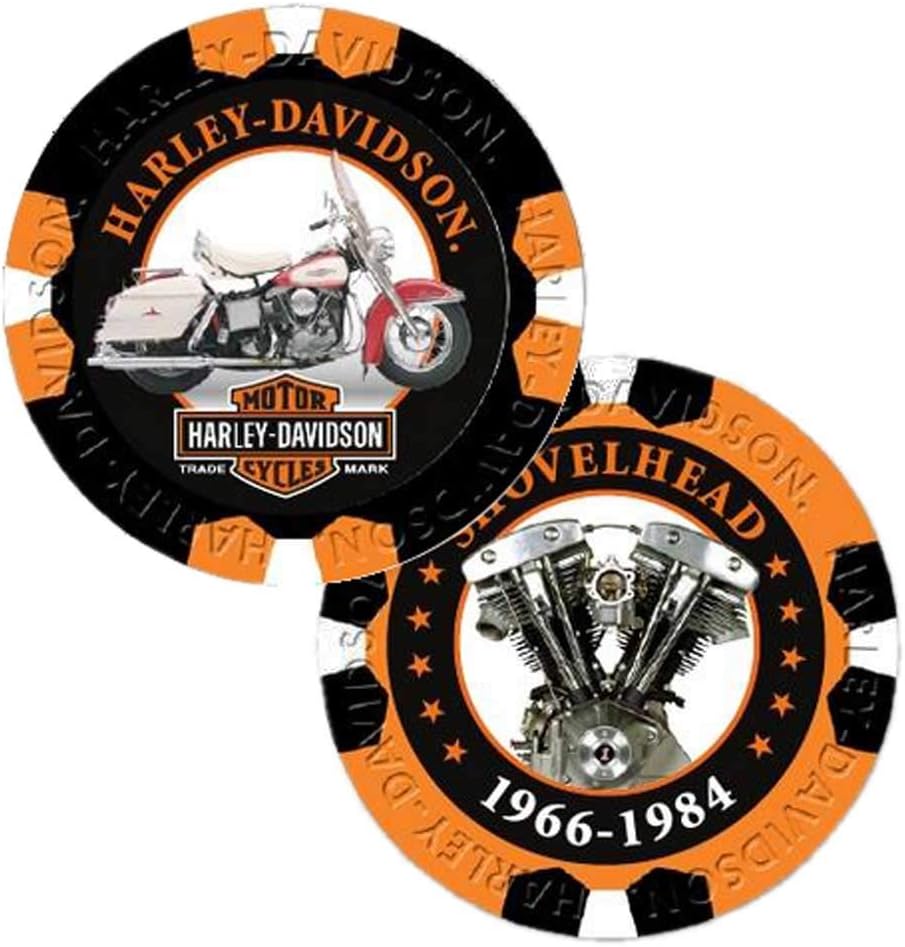 HarleyDavidson Limited Edition Series 6 Poker Chips Pack