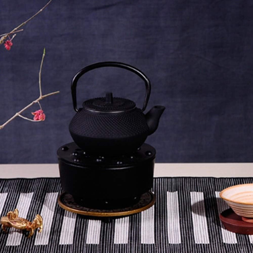 Tetera Japonesa de Hierro Tetera Hierro Fundido Teteras De Hierro Fundido De 1,6 Oz/0,05 L, Tetera De Hierro Sin Recubrimiento De Estilo Japonés