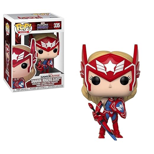 Funko Pop! Games: Marvel Future Fight Sharon Rogers Collectible Figure, Multicolor