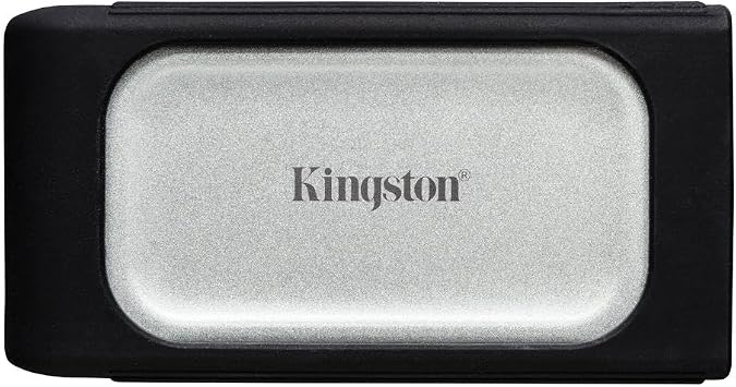 Kingston XS2000 4TB External SSD USB 3.2 Gen 2 Portable Drive Silver -SXS2000 / 4000G