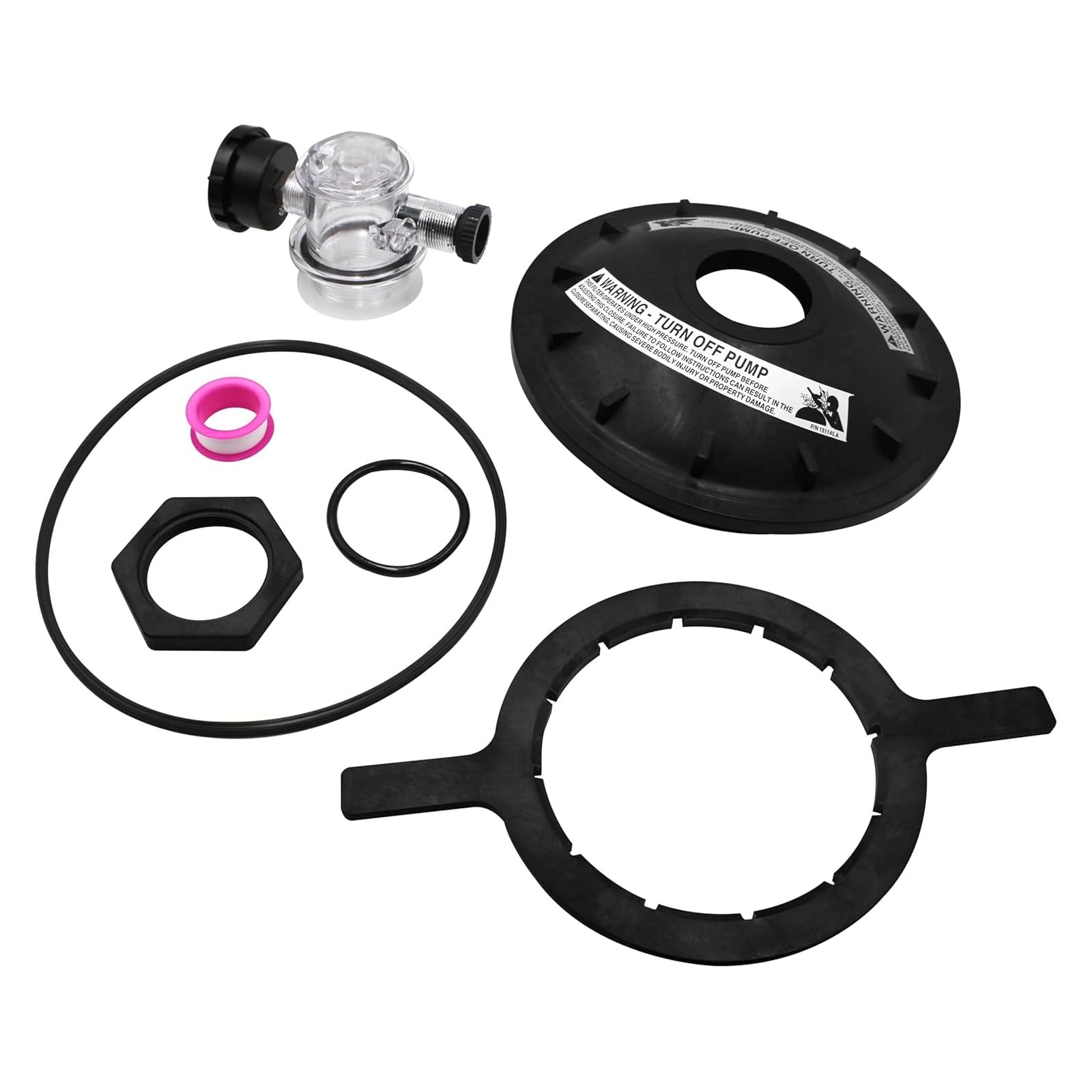 ERRORY Bolted Ending Maintenance Set for TR100 TR140 Sand Includes Air Relief Gate Pressure Measure Sealing Divisions TRACK Series Filter Ending