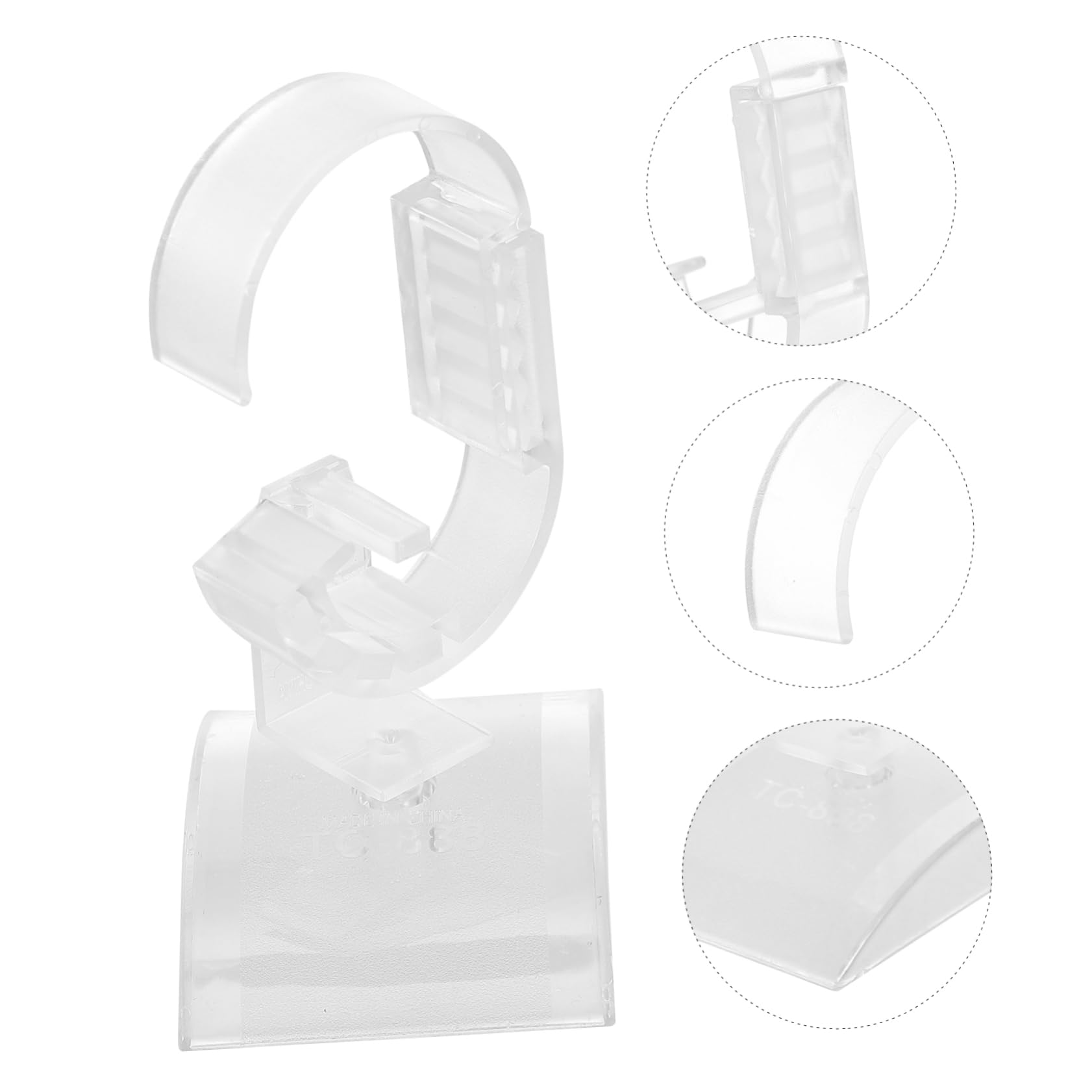 20stücke Uhrenständer Schmuck Organizer Halterung Einstellbare Transparente Präsentation Für Armbanduhren Für Zuhause Und Einzelhandel