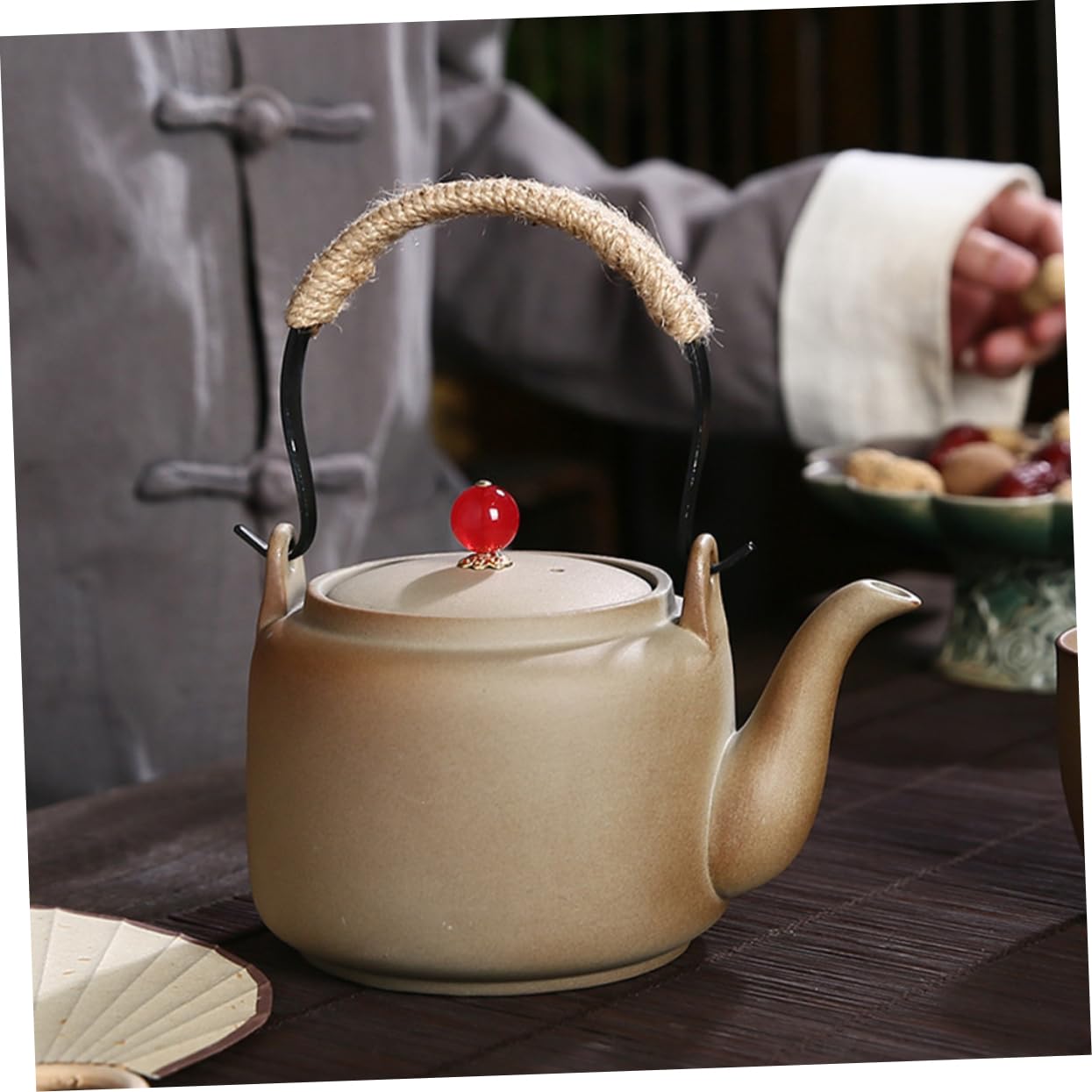 Hemobllo 2piezas Tetera De Vintage Para Hervir Agua Tetera Grande De Capacidad Utensilio De Cocina Para Hogar Para Infusiones De Té Diseño Tradicional y Funcional