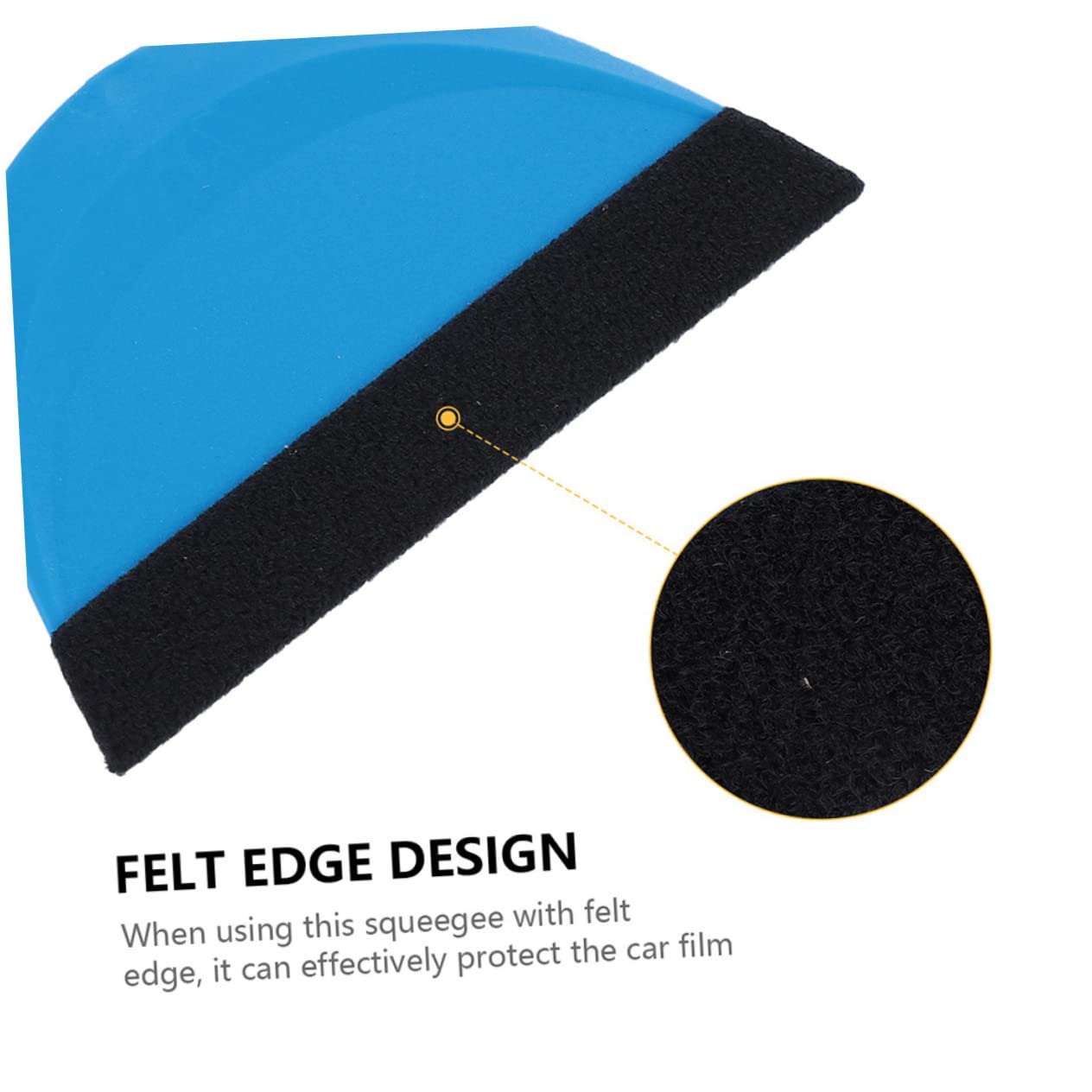 GRIRIW 2Pcs Durable Plastic Vehicle Film Squeegee Tool Auto Scraper for Car Decals and Wrapping Membrane Removing Scraper Car Accessories