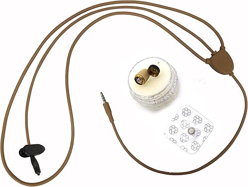 Miniatura 1 de wondcam Auriculares micro espía con micrófono, auriculares invisibles y kit de bucle inductivo para transferencia de teléfono celular, sonido de