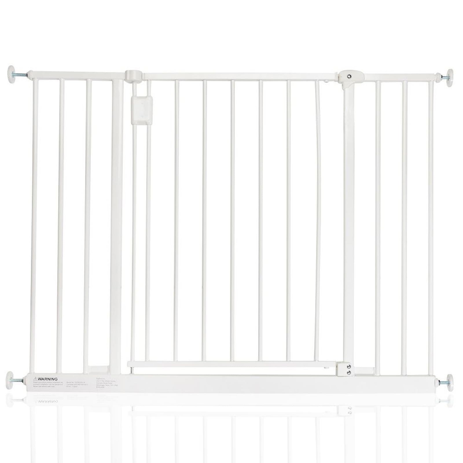Safetots Extra Wide Hallway Gate, 122cm - 128cm, Matt Grey, Pressure Fit Baby Gate, Safety Barrier for Hallways and Wide Spaces, Easy Installation — view 33