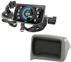 Edge Products Insight CTS3 Touch Screen Gauge Monitor 84130-3 & Dash Pod 18500 Compatible with 1999-2004 F150 F250 F350 Super Duty Gas & Diesel Trucks Triton V10 V8 6.0 7.3 5.4 6.8