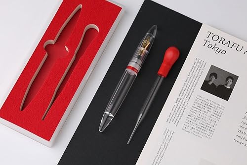 Miniatura 7 de czxwyst M2 - Pluma estilográfica de gran capacidad de tinta para coleccionar, negocios, firma, estudiante, oficina, caligrafía (punta fina)