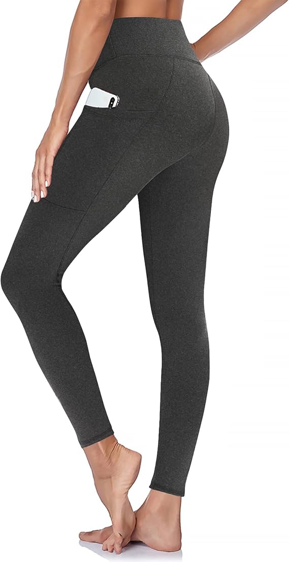 GAYHAY High Waisted Leggings for Women - Soft Opaque Slim Tummy Control Printed Pants for Running Cycling Yoga
