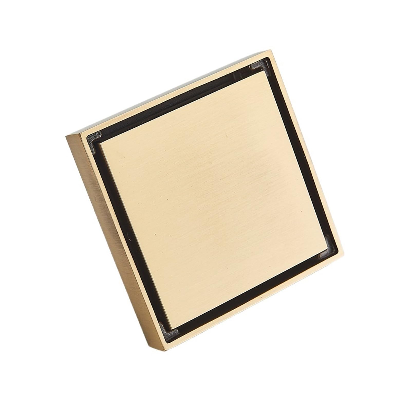 Bathroom Invisible Floor Drain 304 Stainless Steel Bath Shower Tray Long Drainage Linear Floor Drains Cover(Gold Brushed)