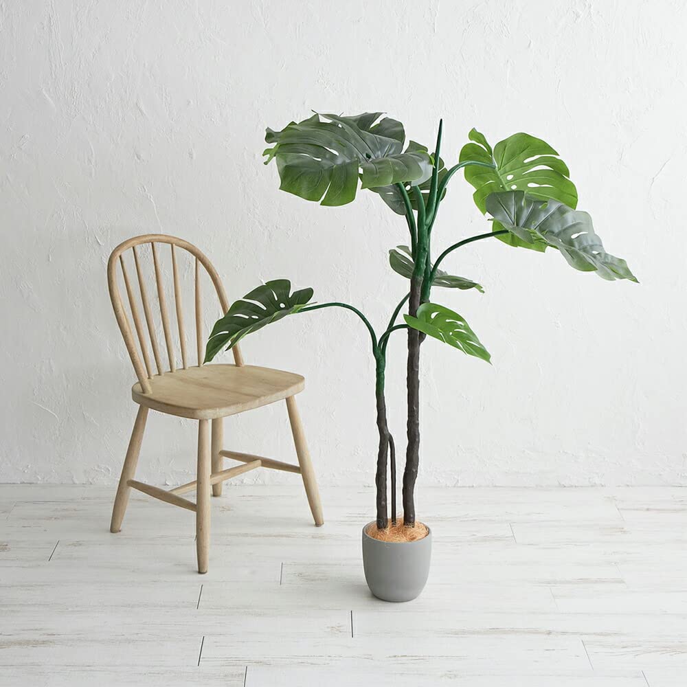 ⑪再・再値下げ【処分価格】新品 モンステラ 140cm 人工観葉植物 インテリア フェイクグリーン 楽天市場】フェイクグリーン モンステラ 大型 73cm 人工観葉植物