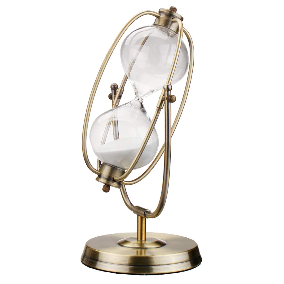 MJJEsports 30 Minutos Rolating Sand Reloj De Arena Sandglass Arena Reloj Temporizador De La Habitación De Casa Decoraciones Regalo