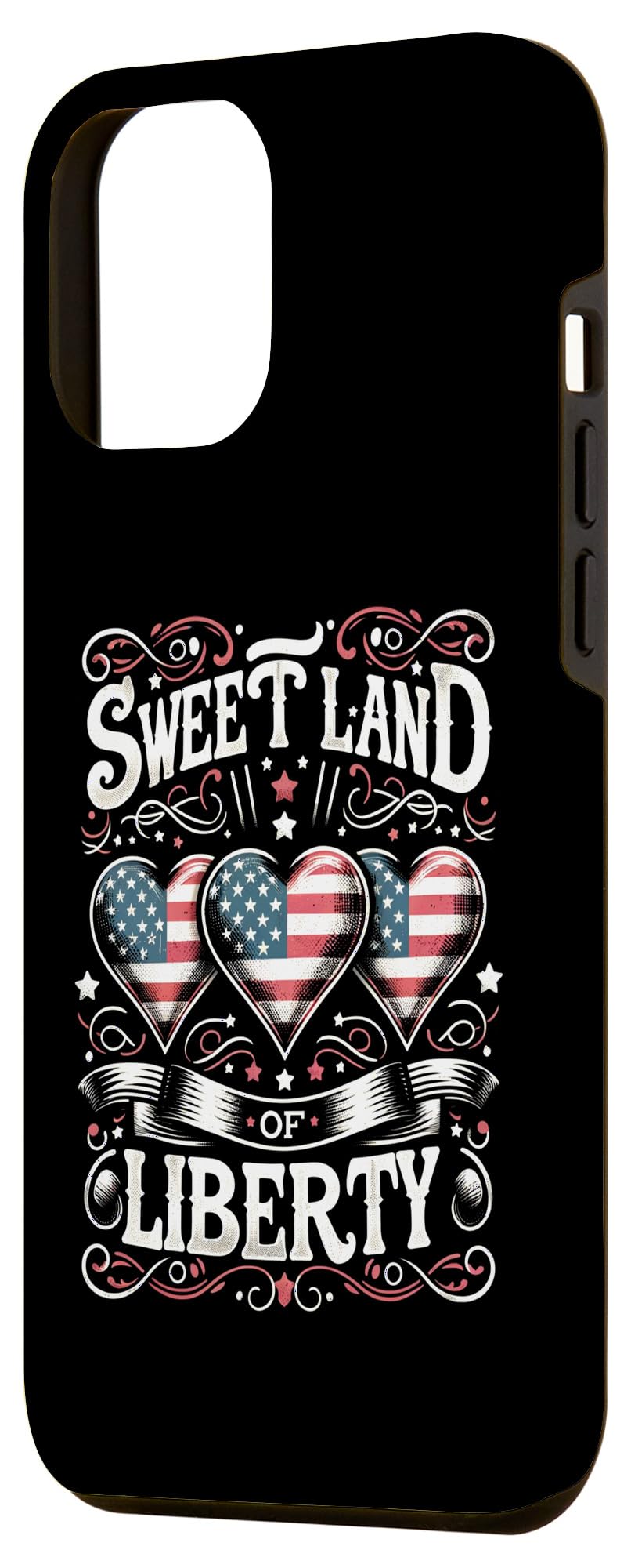 iPhone 13 Pro Max 4th of july USA Flag Sweet Land Of Liberty Case - Image 2