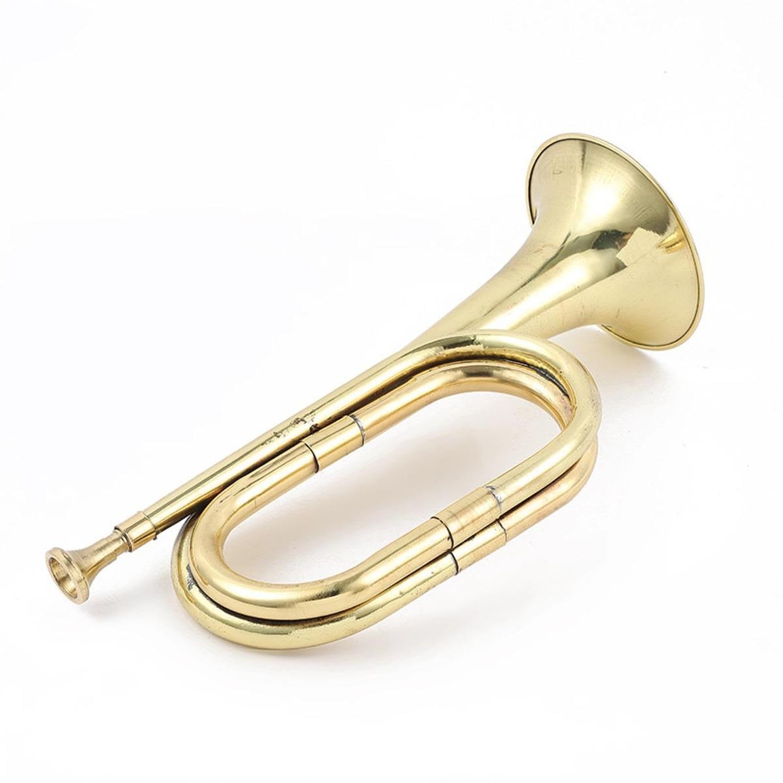 F Fityle Trompette en cuivre massif pour orchestre et enfants, or