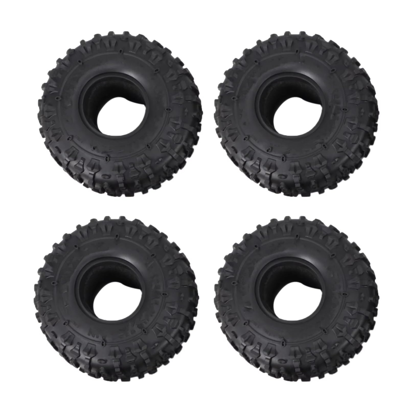 RC Car Pneumatico Ruota Compatibile con TRX4 per D90 per Axial per SCX10 II III per Redcat 1/10 RC Crawler Car 4 Pezzi 122MM 1.9 Pneumatici in Gomma Pneumatici delle Ruote