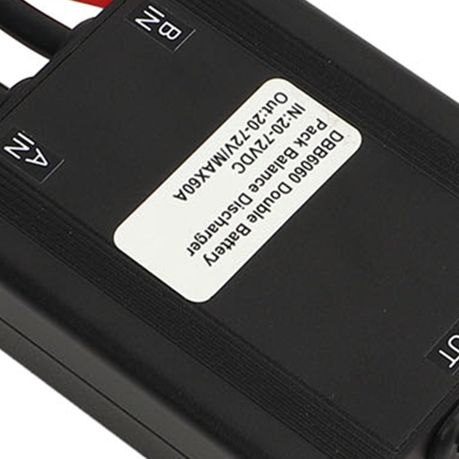Konwerter Rozładowywania Podwójnego Akumulatora Roweru Elektrycznego, Adapter Modułu Równoległego z Podwójnym Akumulatorem od 20 V do 72 V, Adapter Złączy XT90 Zapewniający większą (60A)